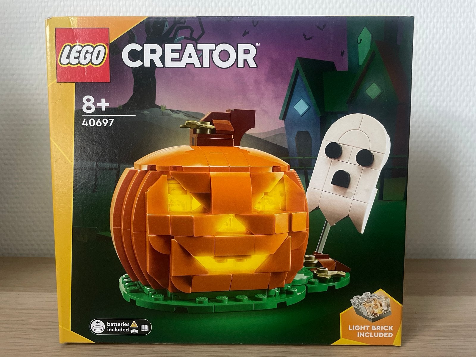 LEGO Creator Pompoen & Spook (40697) - Halloween Decoratie, Lego, Nieuw, Ophalen of Verzenden, Ongeopend/sealed