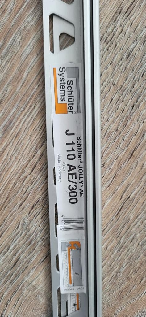 Schlüter tegelprofiel J110 AE/300, Doe-het-zelf en Verbouw, Tegels, Ophalen, Overige typen, Nieuw, Minder dan 20 cm