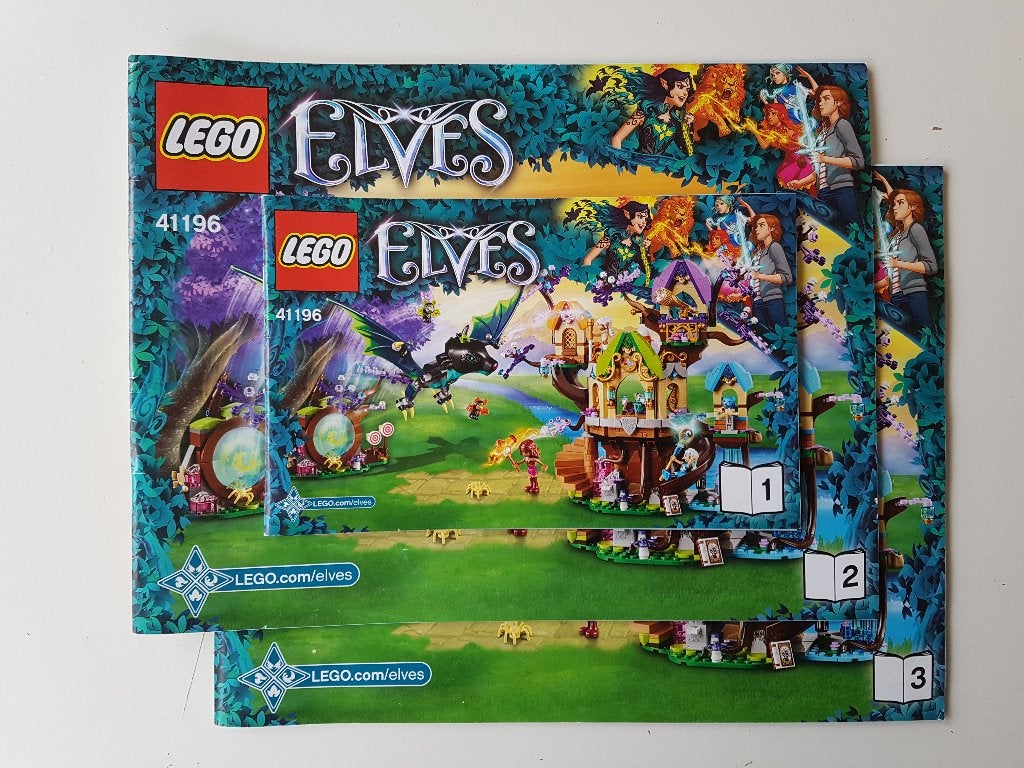 Lego Elves 41196 Vleermuisaanval bij Elvenstar Boom, Overige thema's, Lego, Ophalen of Verzenden, Zo goed als nieuw