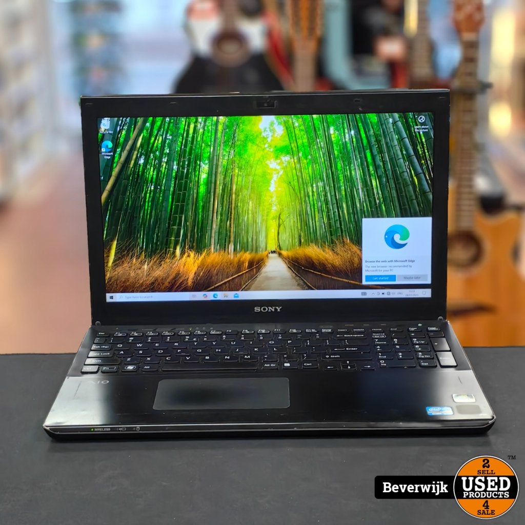 Sony Vaio SVS1512X9EB Intel Core i7 512GB 4GB Windows 10, Computers en Software, Windows Laptops, Sony, Gebruikt, Support@sony.com