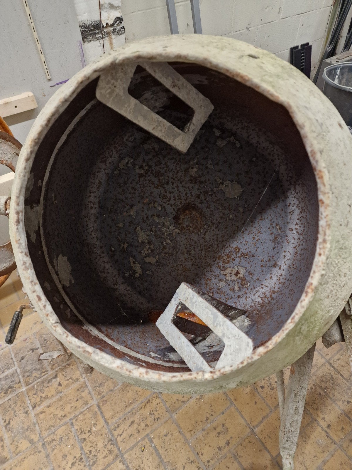Betonmolen, Doe-het-zelf en Verbouw, Ophalen, Gebruikt
