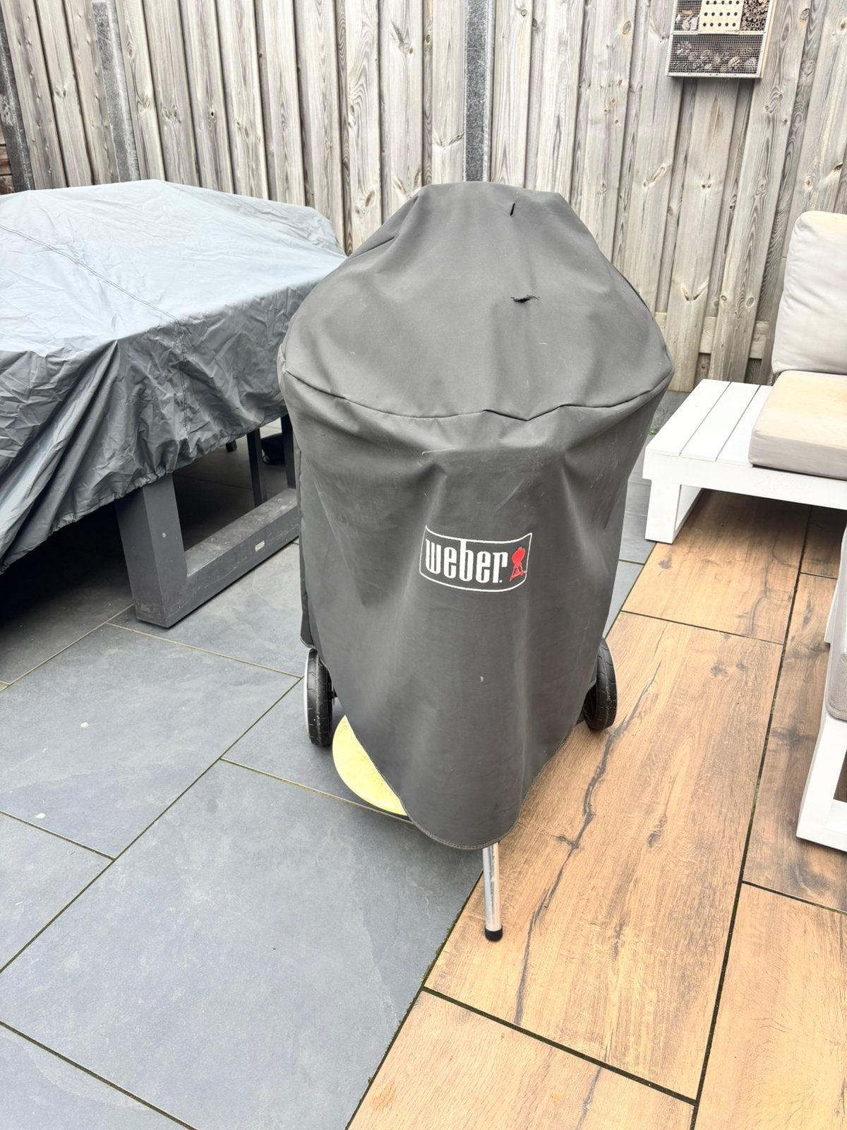 Weber master touch 57cm grill incl hoes, Ophalen, Gebruikt, Met accessoires