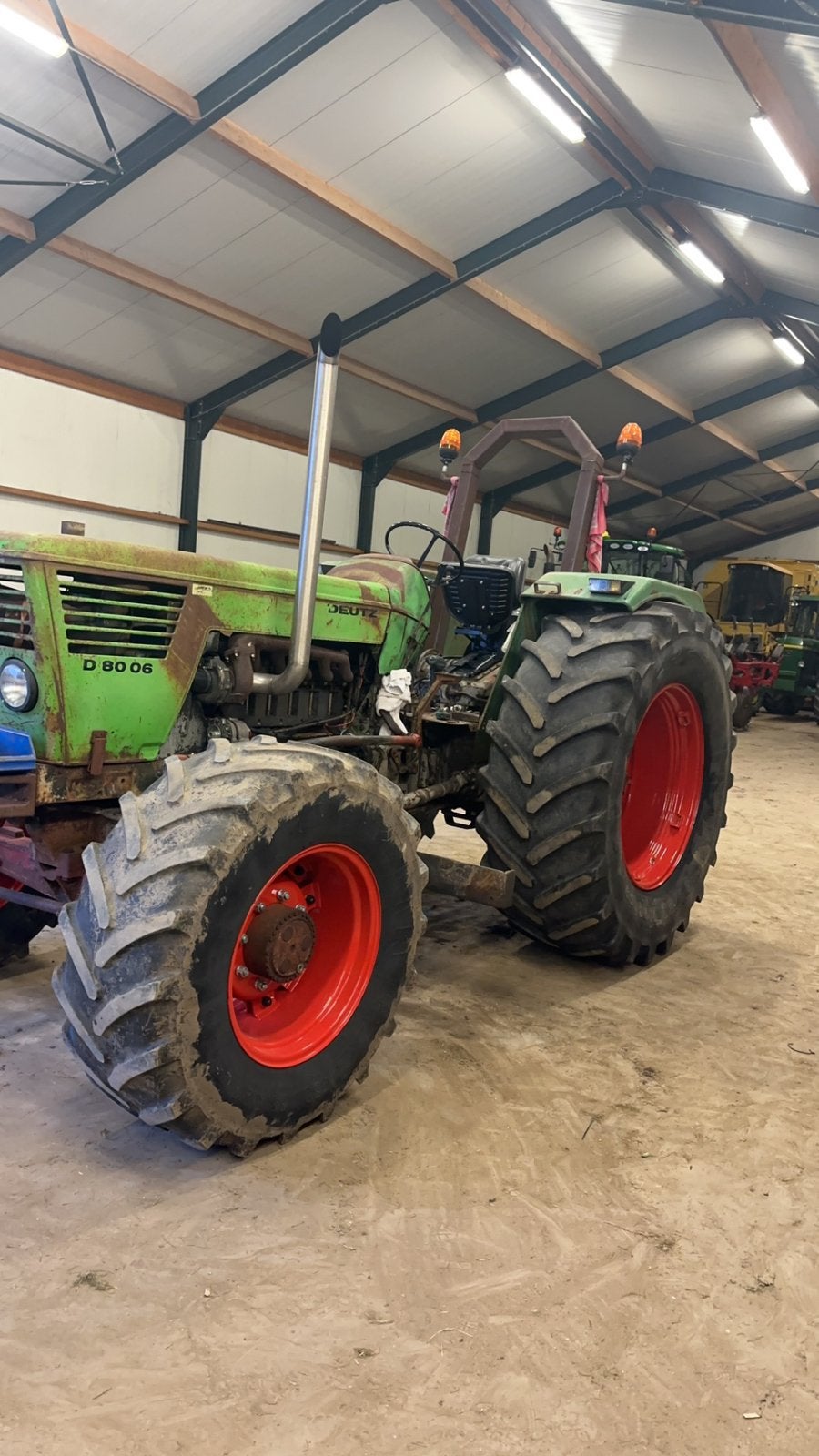 Deutz 8006 turbo special cabine, Ophalen, Deutz - Fahr, Tot 2500, Oldtimer