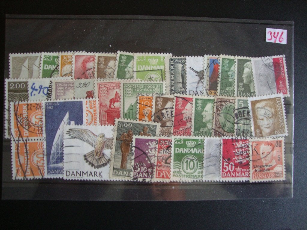 denemarken, Verzenden, Denemarken, Gestempeld