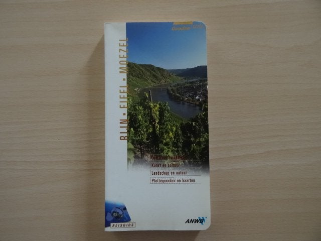 Rijn, Eifel en Mozel (Duitsland) anwb reisgids, Gelezen, Europa, Ophalen of Verzenden, Reisgids of -boek