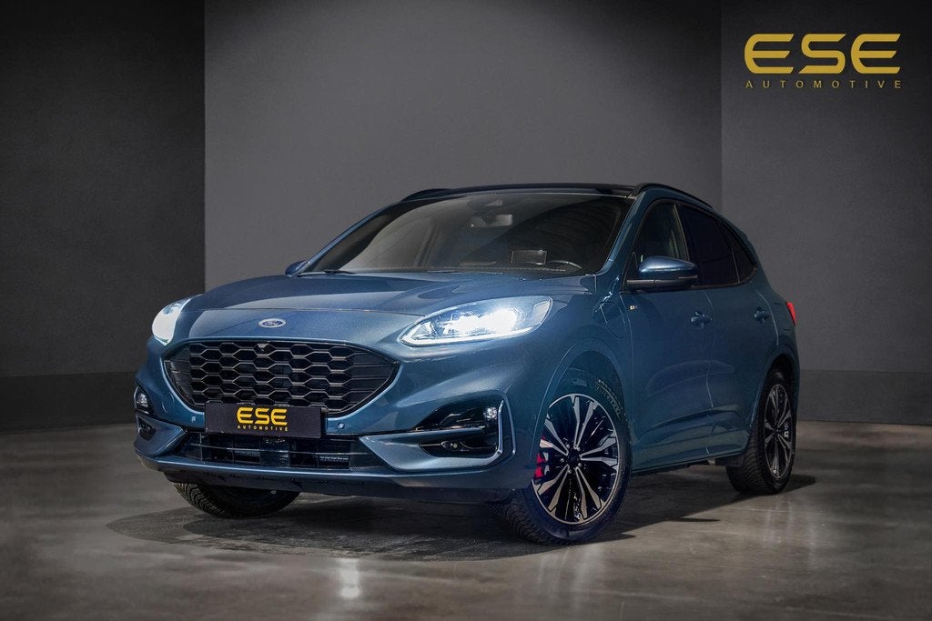 Ford Kuga 2.5 PHEV ST-Line Pano | B&O | Trekhaak | Hud | Sto, Auto's, Gebruikt, Euro 6, 4 cilinders, Lichtsensor