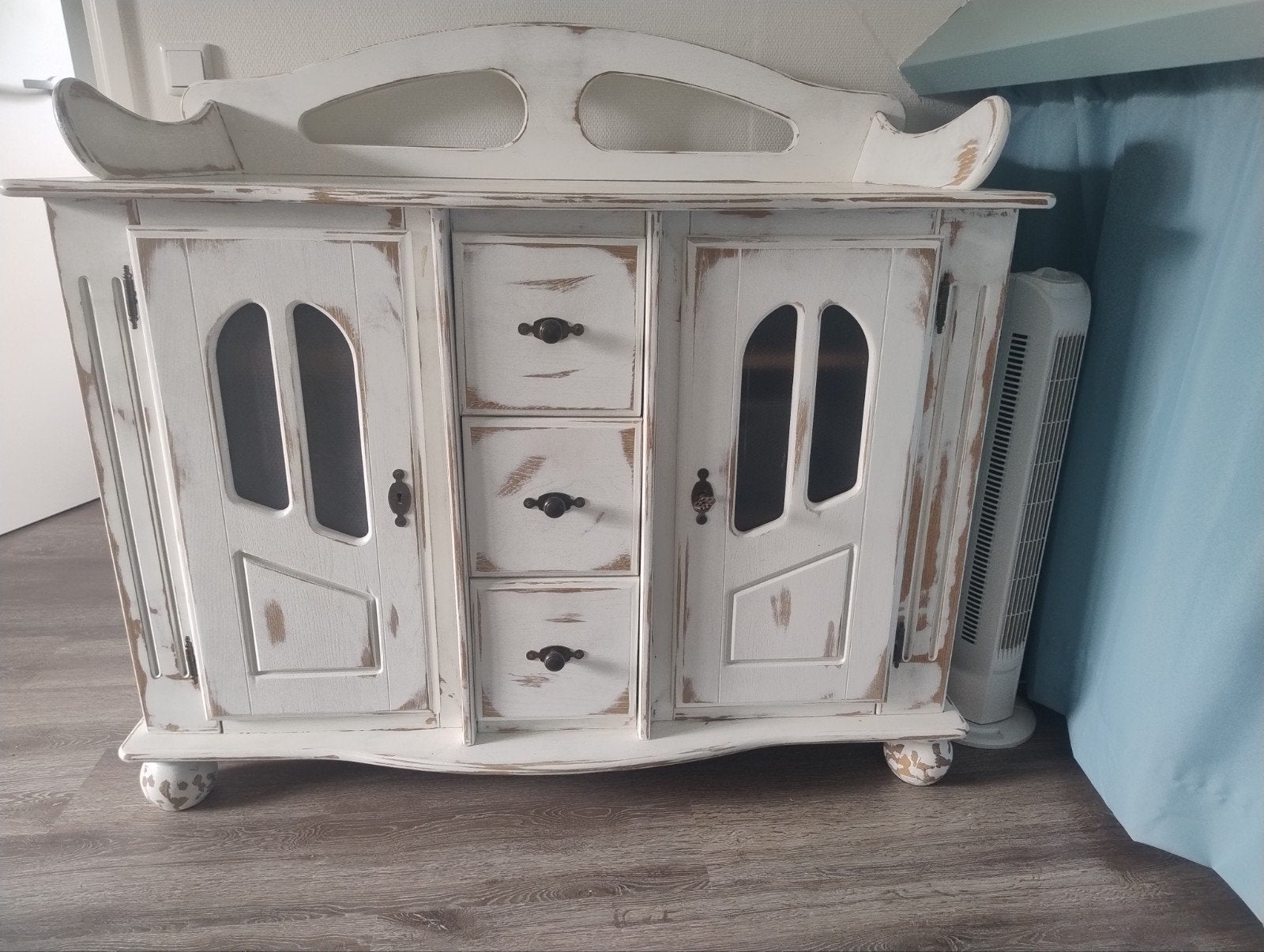 Dressoir/commode kast vintage look degelijk, Huis en Inrichting, Kasten | Dressoirs, Ophalen, 25 tot 50 cm