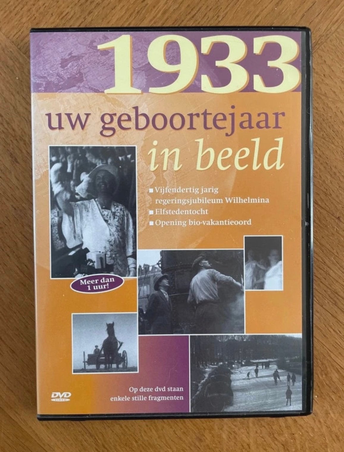 Dvd 1933 uw geboortejaar in beeld, Ophalen of Verzenden, Zo goed als nieuw, Overige onderwerpen