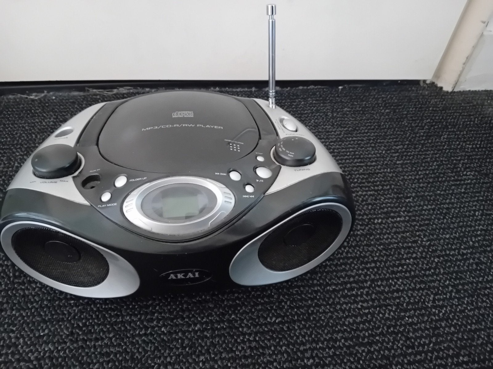 akai radio cd, Ophalen, Gebruikt