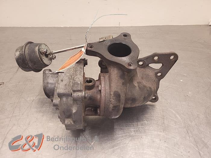 Turbo van een Mercedes Vito