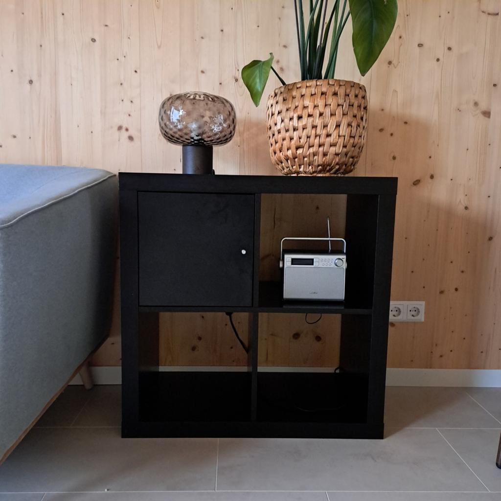 Zwart ikea kastje, Huis en Inrichting, Kasten | Dressoirs, Ophalen, Gebruikt, 25 tot 50 cm, 50 tot 100 cm