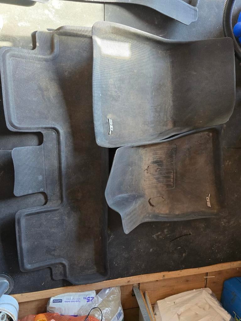 Tesla Model 3 - 3D Mattenset (voor, achter, kofferbak), Ophalen