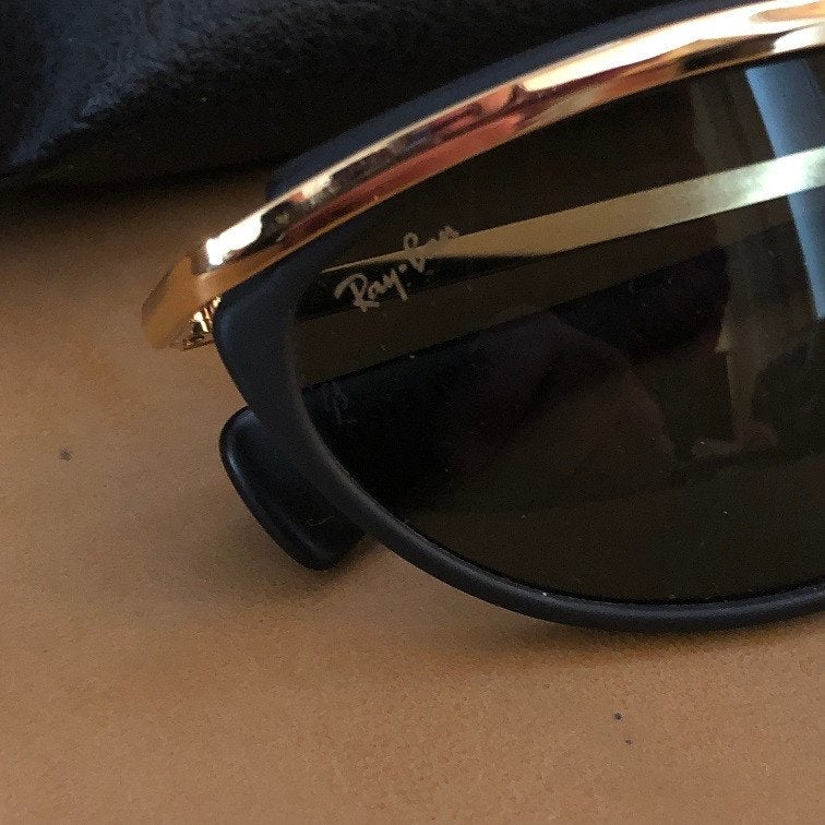 Vintage zonnebril B&L Ray-Ban Olympian V matzwart Olymp05, Sieraden, Tassen en Uiterlijk, Zonnebrillen en Brillen | Heren, Ray-Ban USA