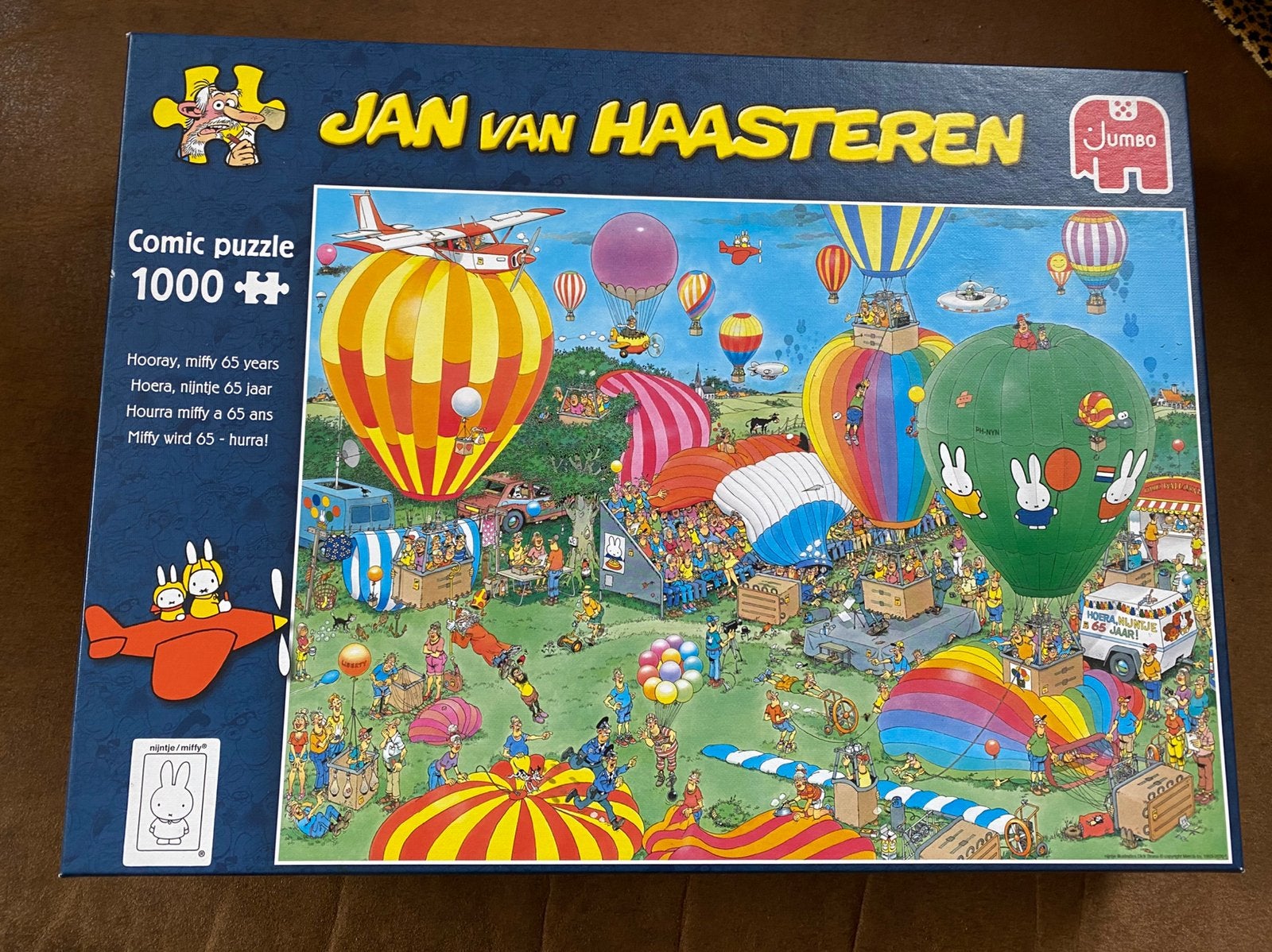Hoera, Nijntje 65 jaar, Ophalen, 500 t/m 1500 stukjes, Zo goed als nieuw, Legpuzzel