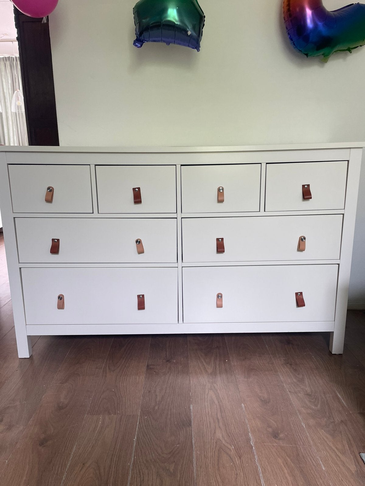 Hemnes ladekast, Ophalen, 5 laden of meer, Zo goed als nieuw, Minder dan 100 cm