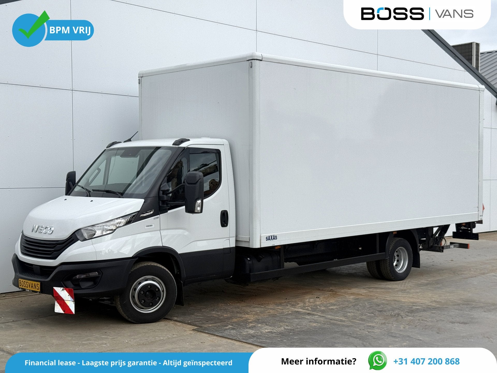 Iveco Daily 72C18 3.0 Automaat Luchtvering Dubbellucht 1000k, Automaat, Gebruikt, Zwart, 4 cilinders