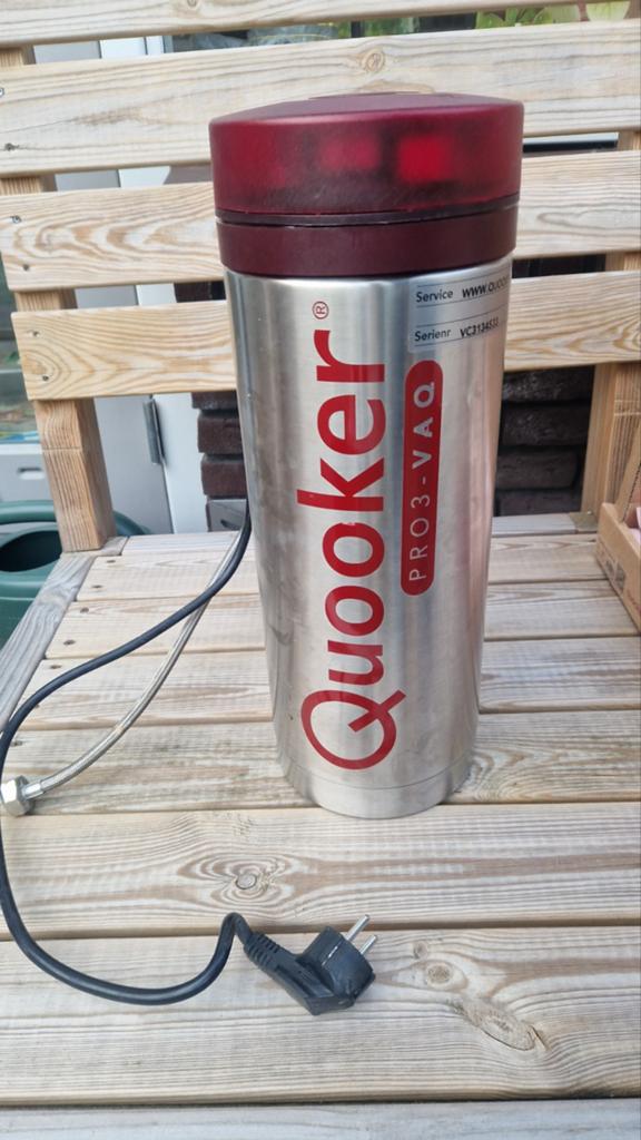 Quooker tank en kraan, Minder dan 20 liter, Ophalen, Gebruikt, Boiler