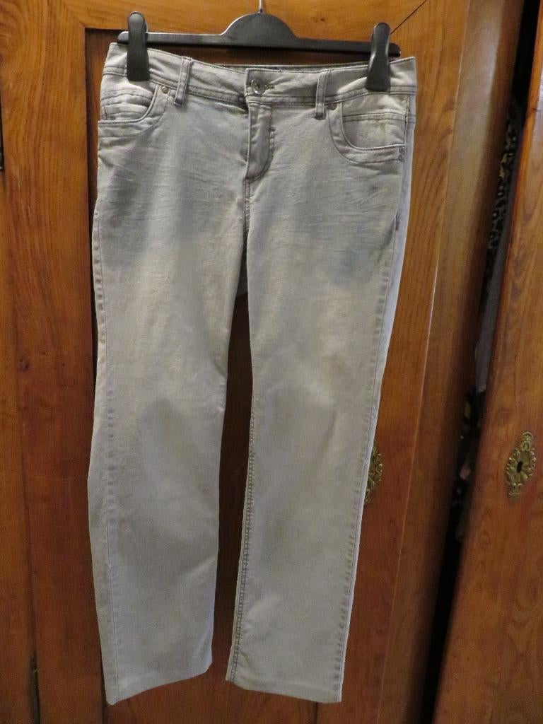 Dames jeans Mar Collection maat 38 Z.G.A.N grijs, Kleding | Dames, Ophalen of Verzenden, Zo goed als nieuw, W30 - W32 (confectie 38/40)
