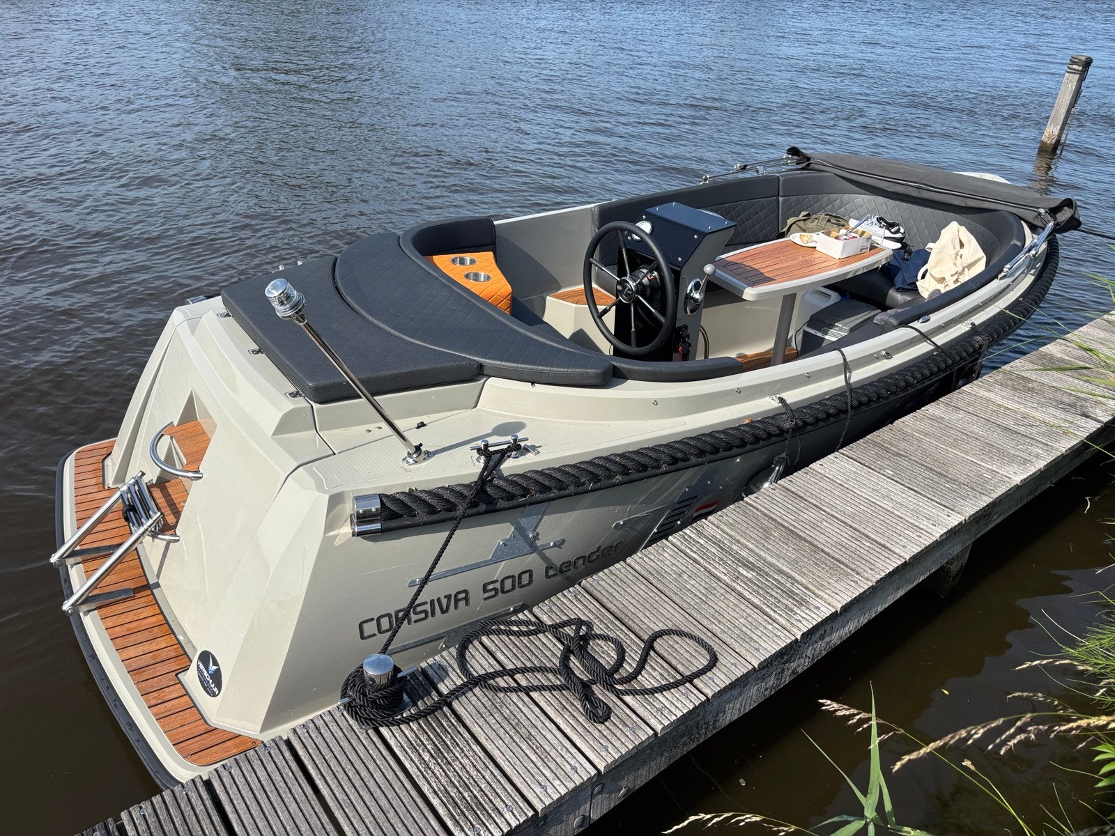 Corsiva 500 Tender (2024), 60 pk Suzuki 4jr fabrieksgarantie, Ophalen, 60 pk, Tender, 5 m