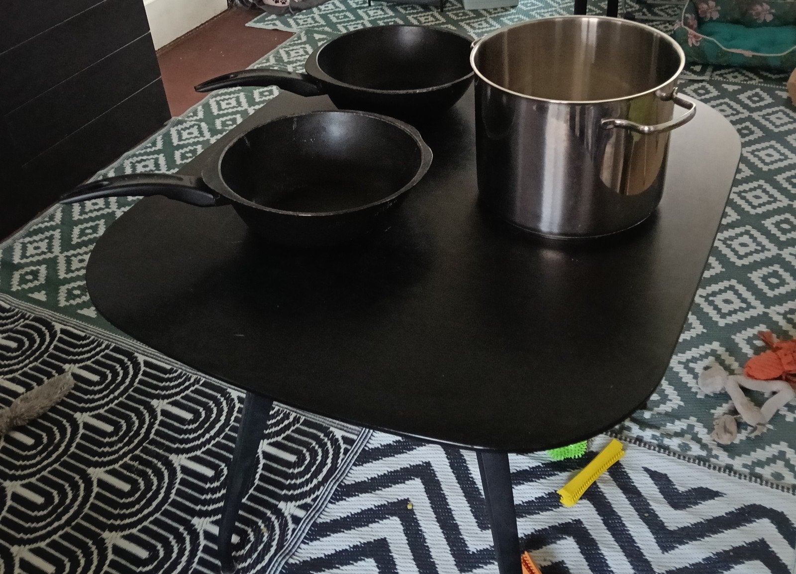 2x Wokpan Design by Panilio, 1x Soeppan, Ophalen of Verzenden, Wok