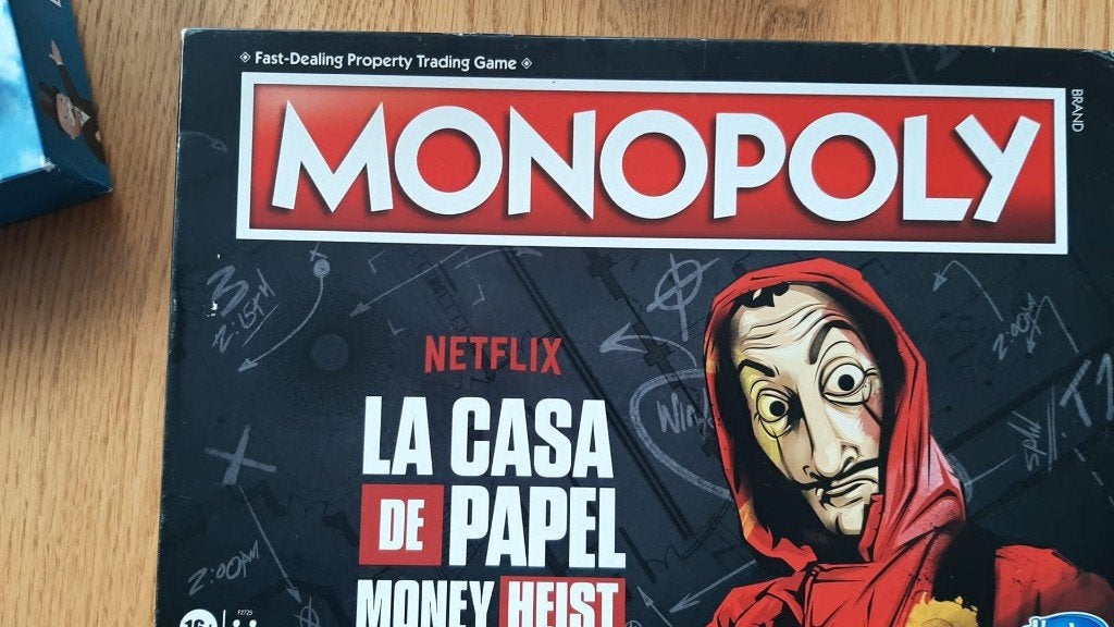 bordspel tv serie Monopoly La Casa de Papel Monopolie, Vijf spelers of meer, Ophalen of Verzenden, Nieuw, Monopoly