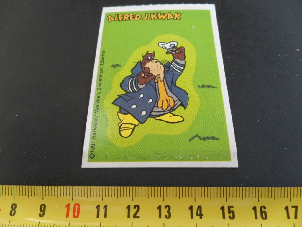 sticker strip alfred j. kwak - milky way #4, Verzamelen, Ophalen of Verzenden, Zo goed als nieuw