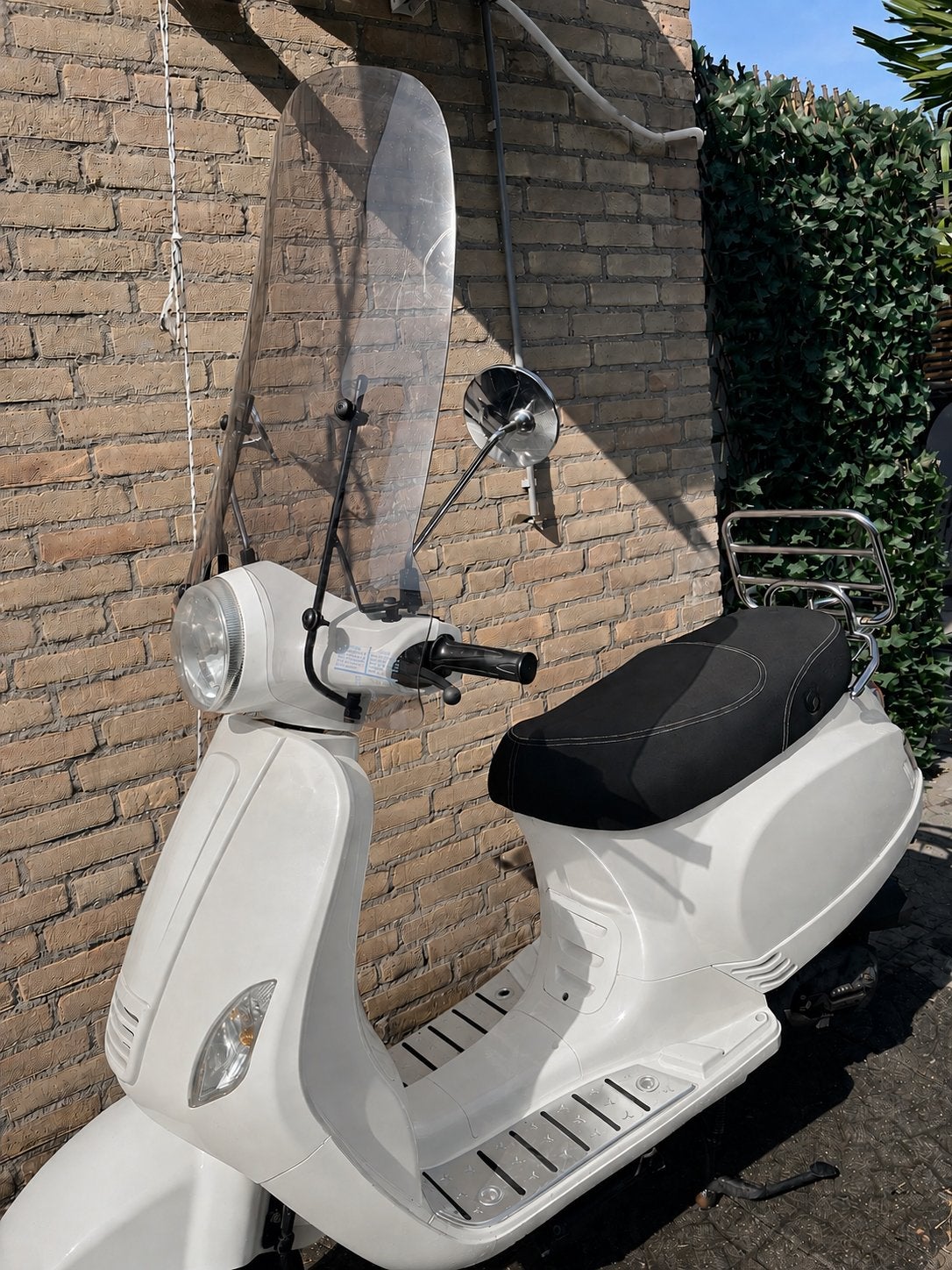 Wit TURBHO scooter, Gebruikt, Benzine, Ophalen, Overige merken