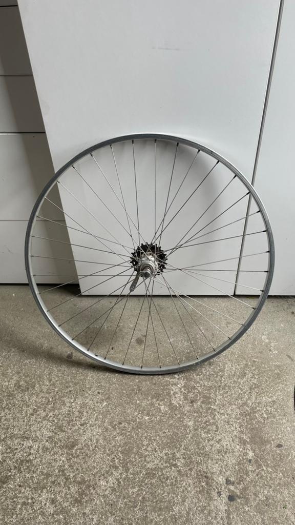 Vintage racefietswiel Weinmann 622x14, Wiel, Ophalen of Verzenden, Zo goed als nieuw, Aluminium