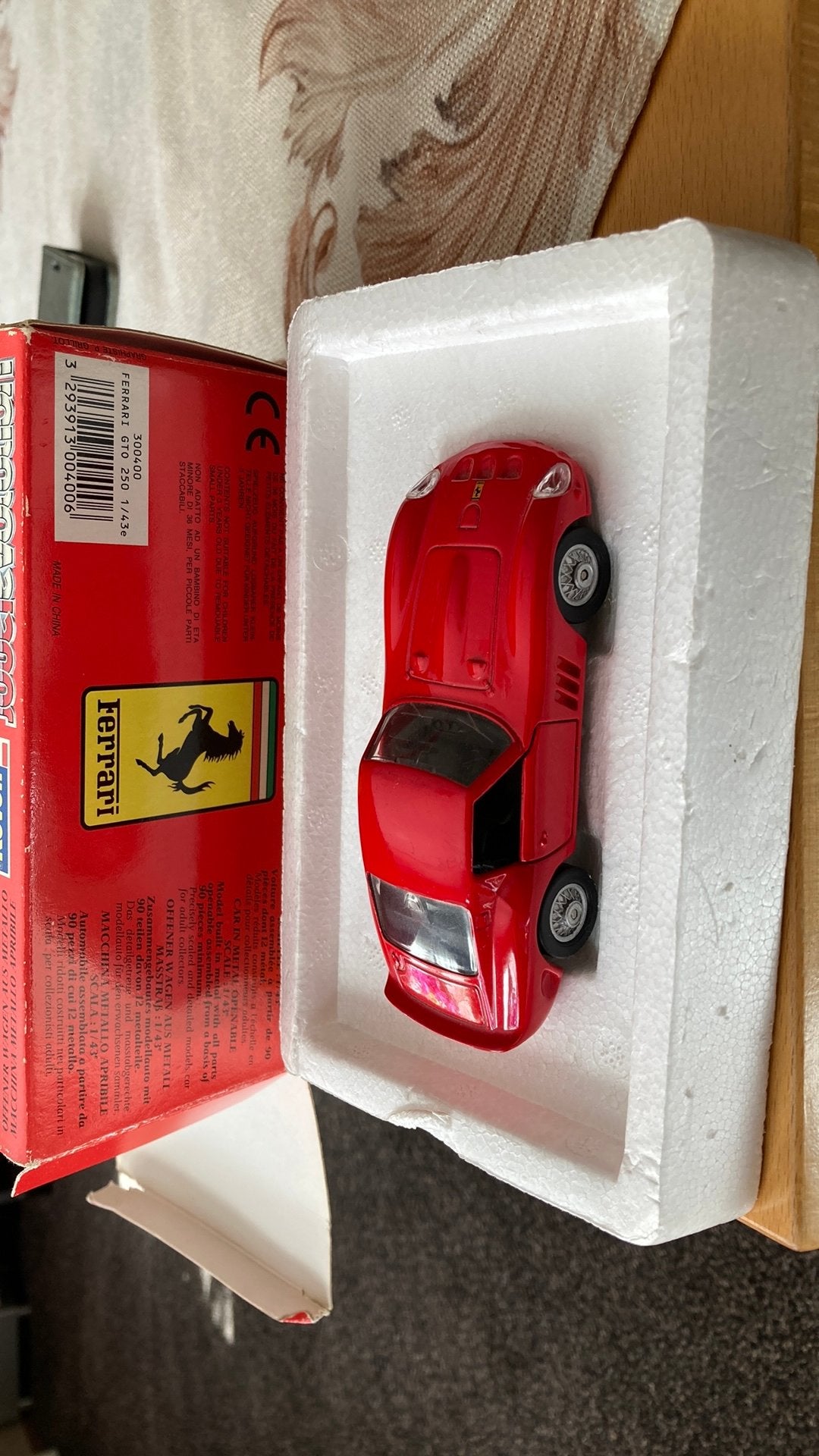 Ferrari model auto 250 Gto 64. 10,00 euro, Ophalen of Verzenden, Zo goed als nieuw, Auto