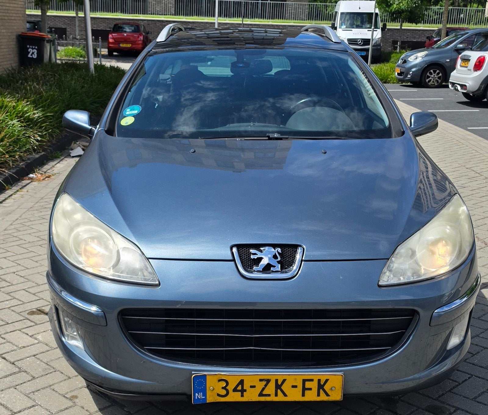 Peugeot 407 1.8 16V SW 2008 Grijs, 125 pk, 4 cilinders, 1749 cc, Origineel Nederlands