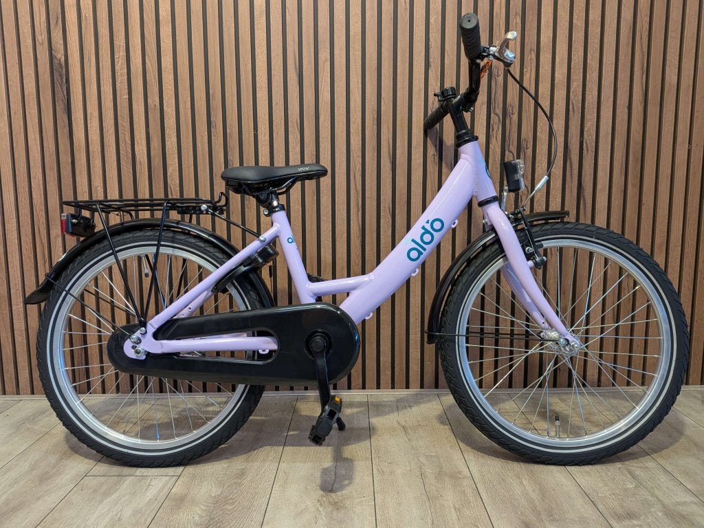 (NIEUW) Aldo Carino 20 inch meisjesfiets, Terugtraprem, Gebruikt, Niet ingevuld, 20 inch