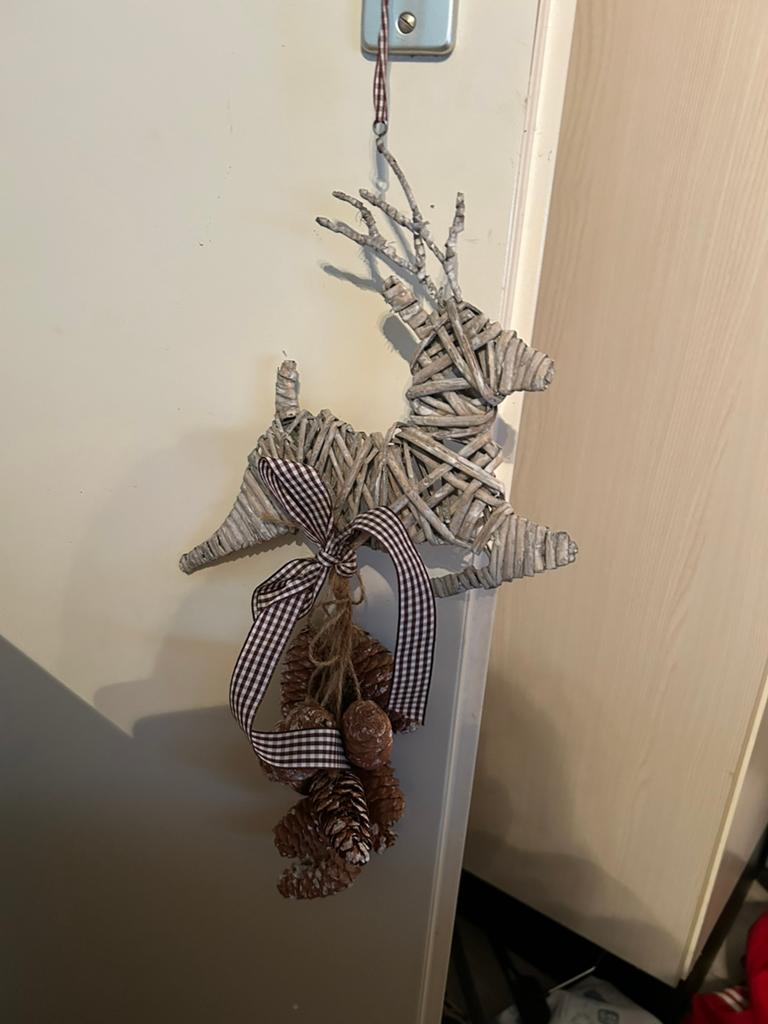 Rotan harten en hert, Diversen, Kerst, Ophalen of Verzenden, Zo goed als nieuw
