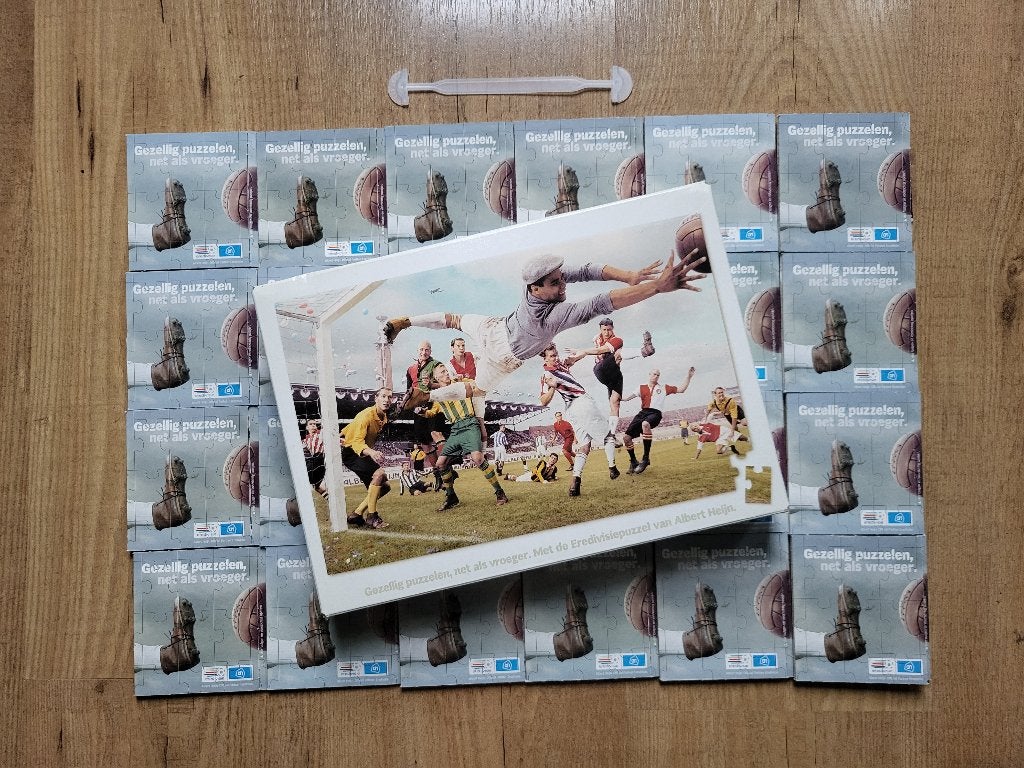 Albert Heijn Eredivisie puzzel Nieuw!, Verzamelen, Albert Heijn, Ophalen