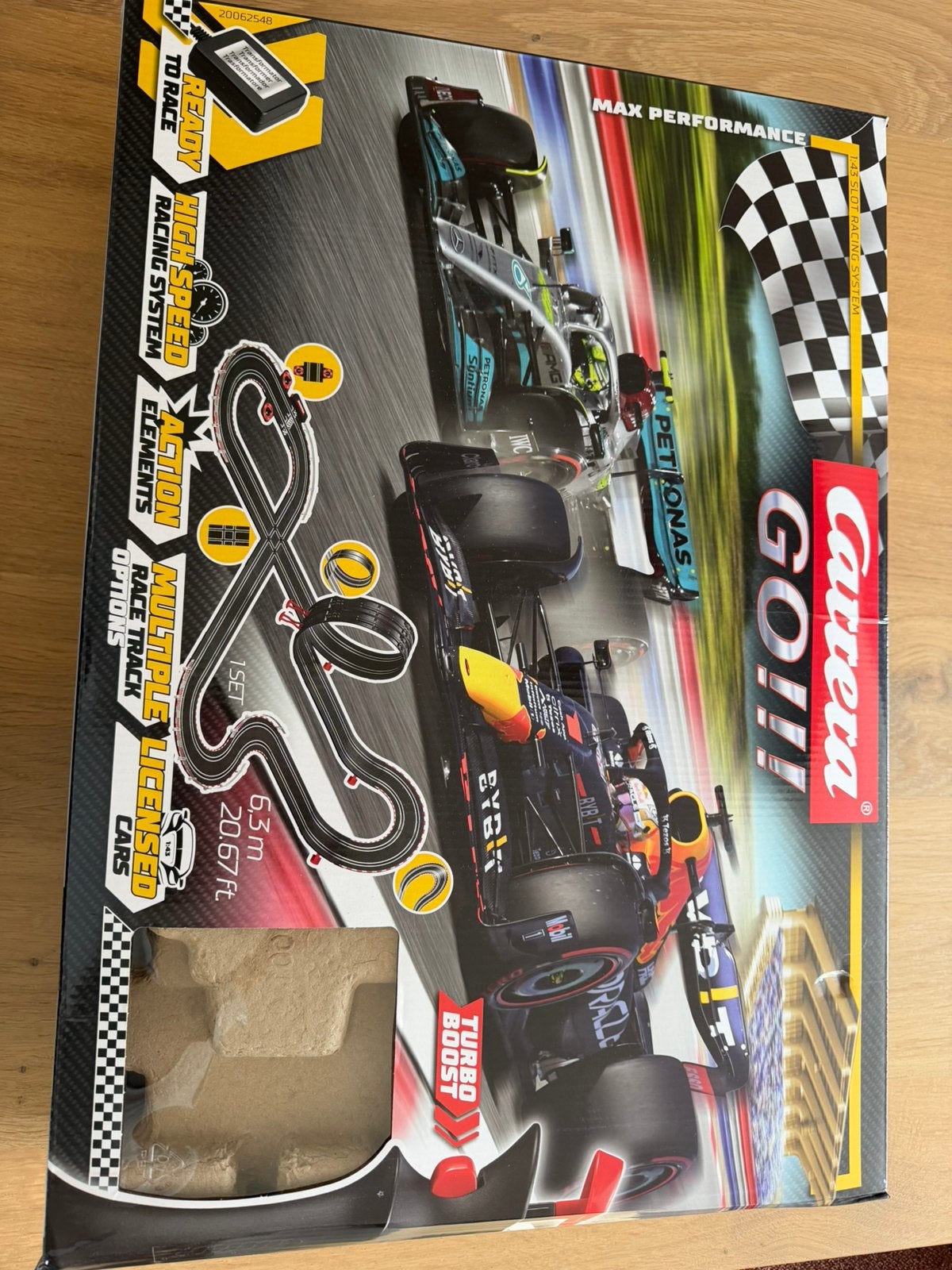 Carrera GO! Racebaan Max Verstappen, Ophalen, Racebaan, Carrera, Zo goed als nieuw