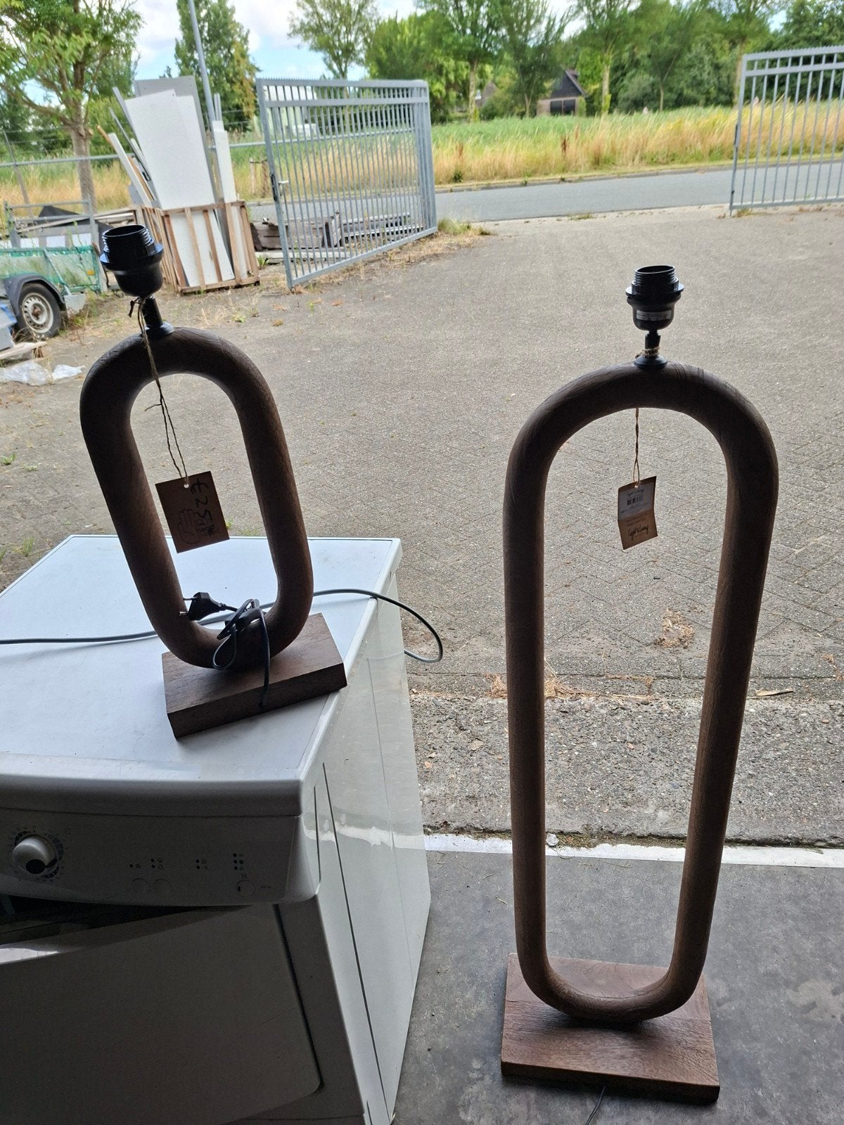 Mangp vloerlamp met dito tafellamp  samen  75 euro, Ophalen