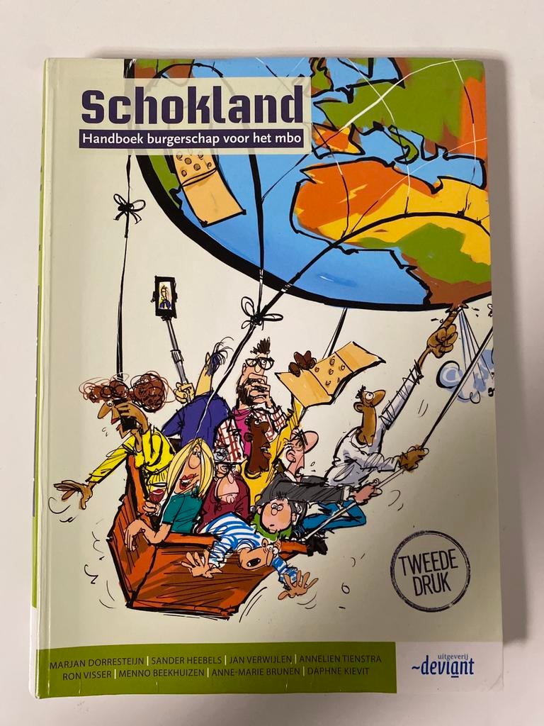 Schokland burgerschap mbo handboek goede staat, Ophalen of Verzenden, Zo goed als nieuw