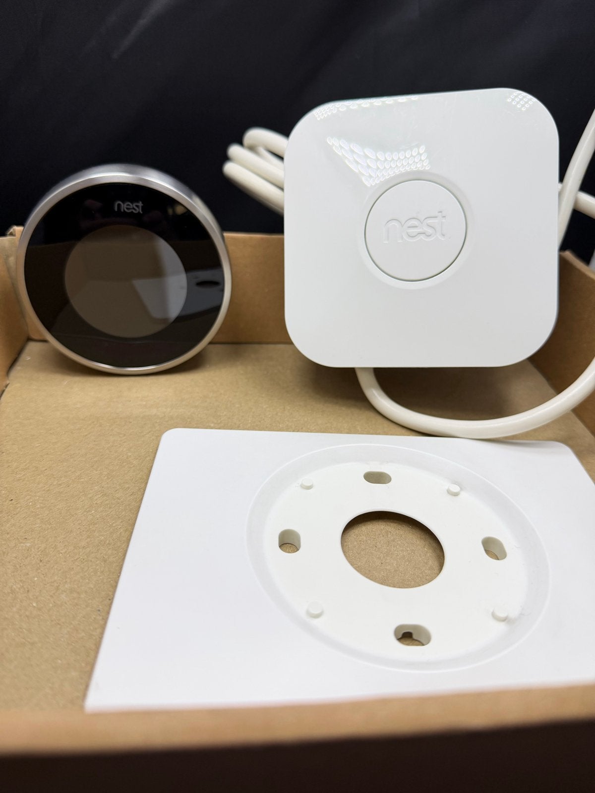 Google Nest Learning Thermostat V3 met Heat Link, Doe-het-zelf en Verbouw, Thermostaat, A, Ophalen of Verzenden, Zo goed als nieuw