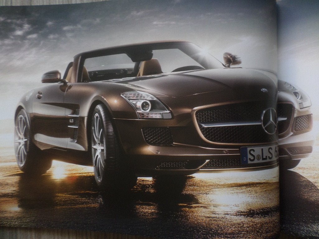 Mercedes SLS AMG Coupe & Roadster 2011 Brochure, Ophalen of Verzenden, Zo goed als nieuw, Mercedes