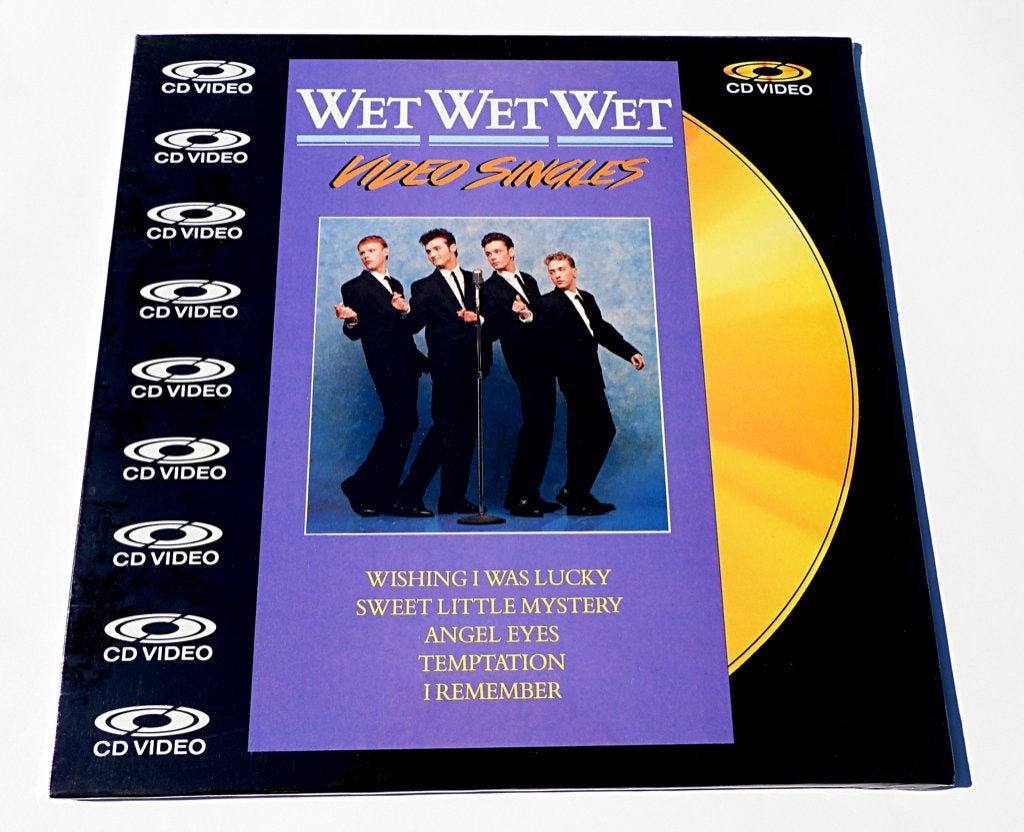 CDVideo 8" Wet Wet Wet Video Singles nieuw in cellofaan CDV, Engels, Alle leeftijden, Ophalen of Verzenden, Zo goed als nieuw