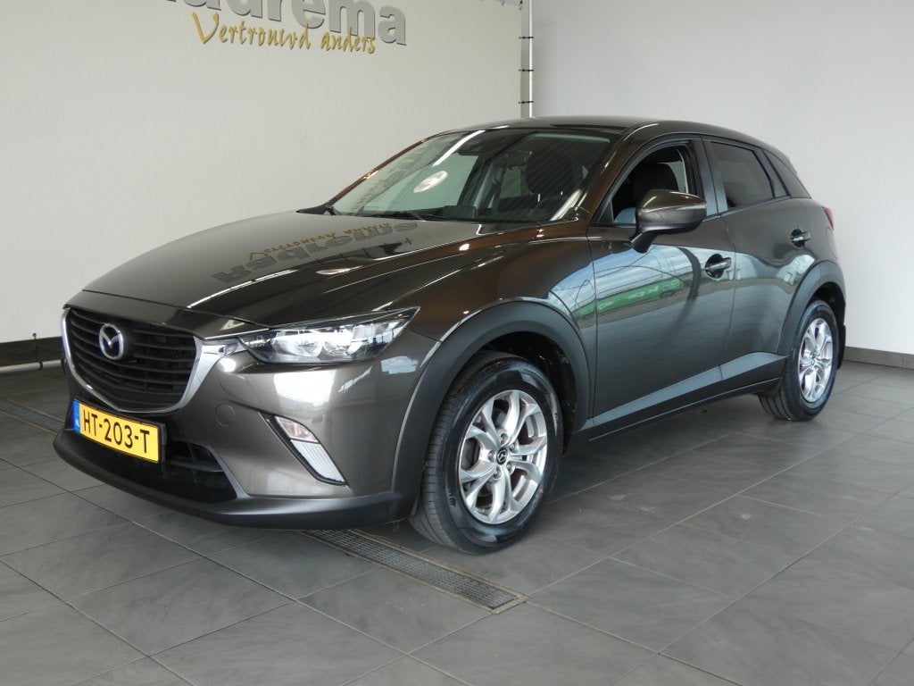 Mazda CX-3 Skyactive-G 120 TS plus Navi, P sensors V&A, Stof, Gebruikt, Euro 6, 4 cilinders