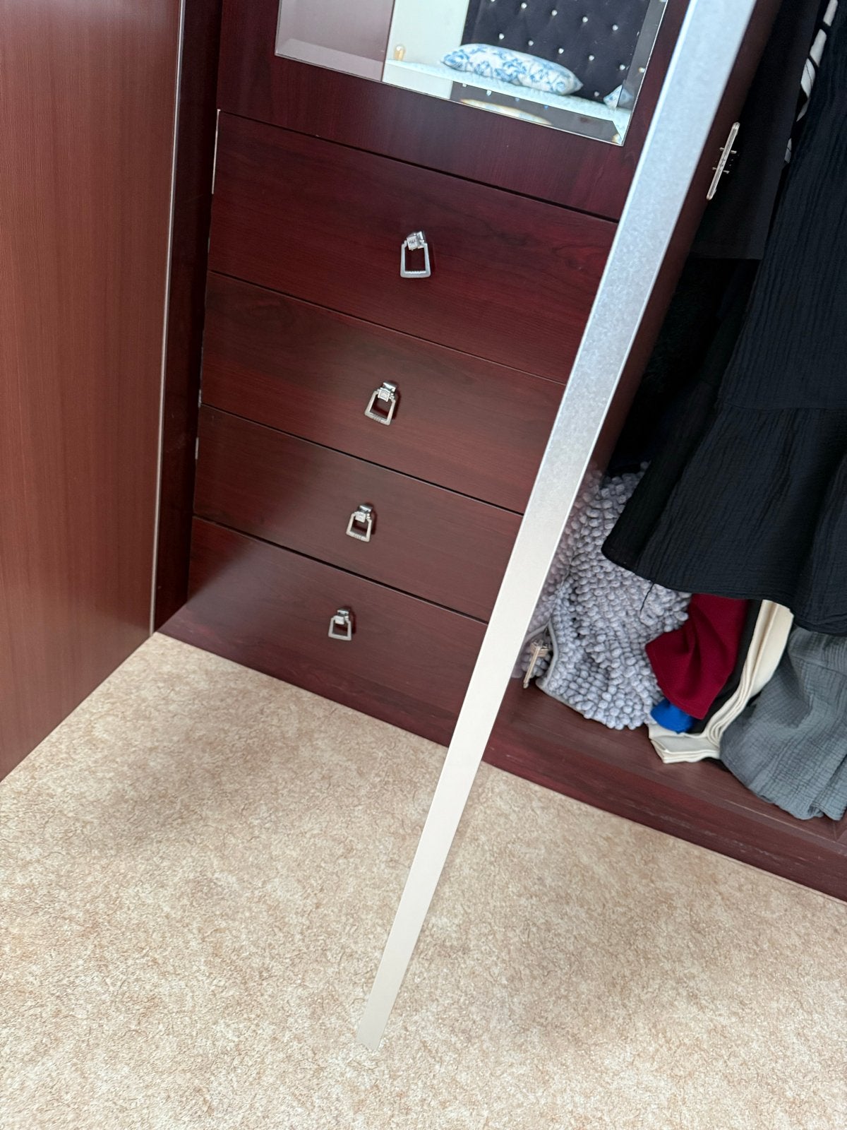 Tweepersoonsbed 160x200 met opbergruimte en hoofdbord, Huis en Inrichting, Slaapkamer | Bedden, Zwart, Tweepersoons, Ophalen of Verzenden