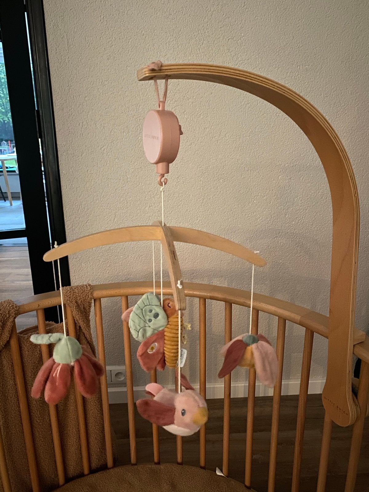 Little Dutch Houten Muziekmobiel Flowers & Butterflies, Kinderen en Baby's, Speelgoed | Babyspeelgoed, Ophalen of Verzenden, Nieuw