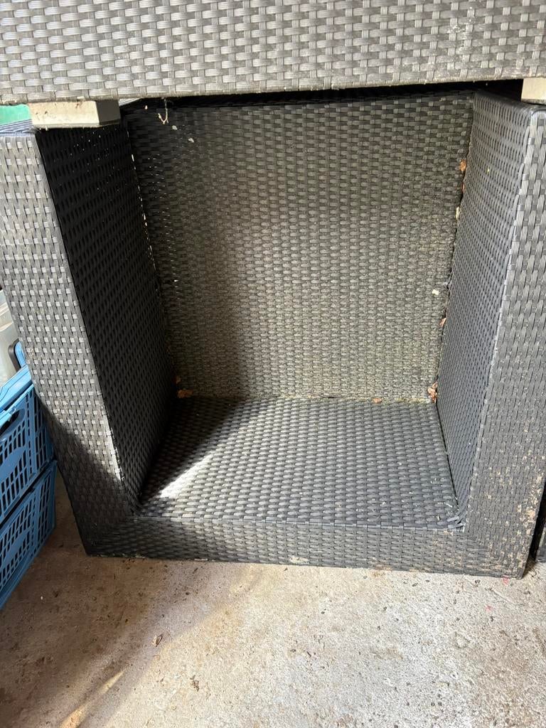 Loungset, Tuin en Terras, Tuinsets en Loungesets, Ophalen, Zo goed als nieuw, Kunststof, Bank