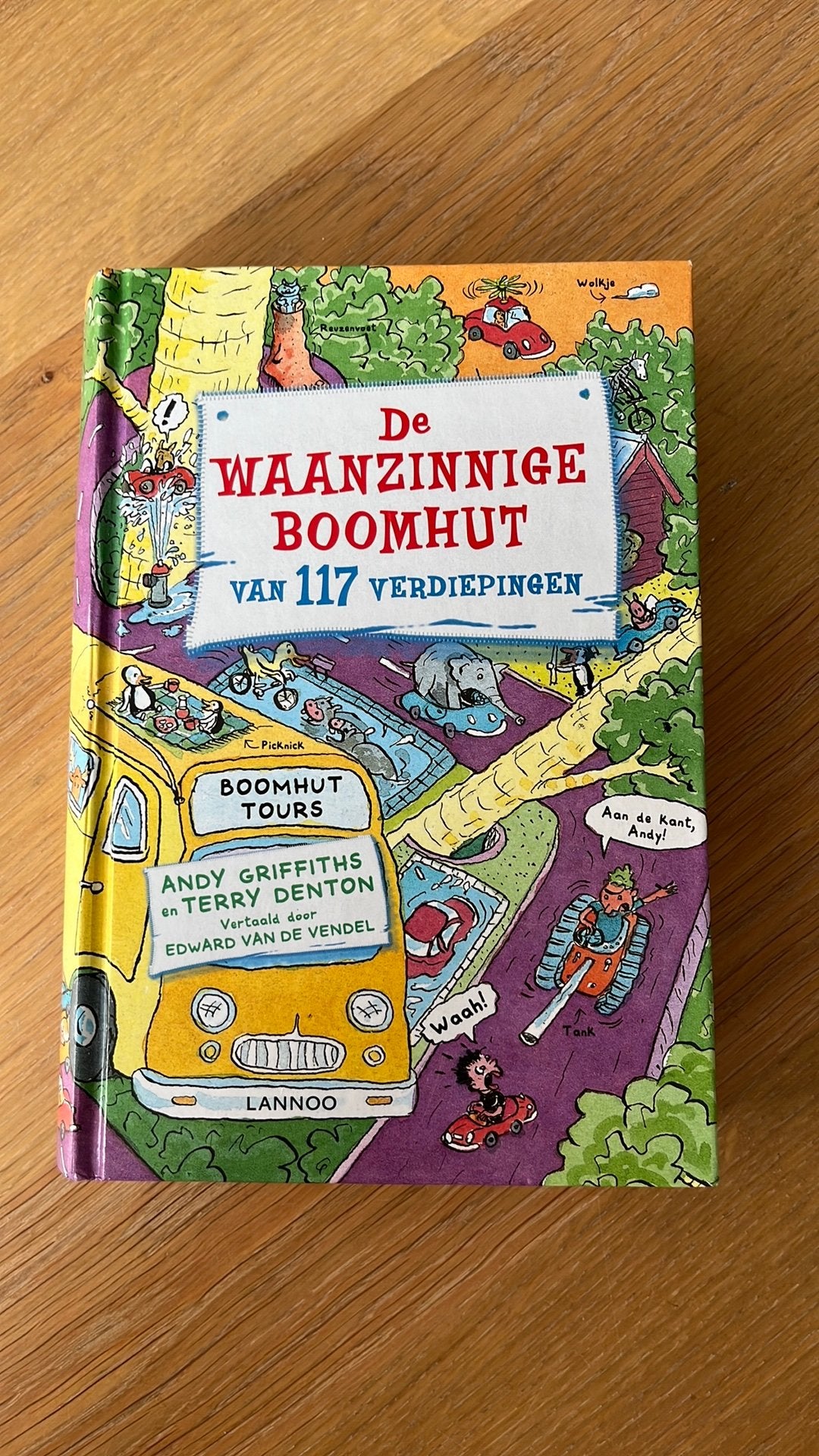 Terry Denton - De waanzinnige boomhut van 117 verdiepingen, Terry Denton; Andy Griffiths, Fictie algemeen, Ophalen of Verzenden