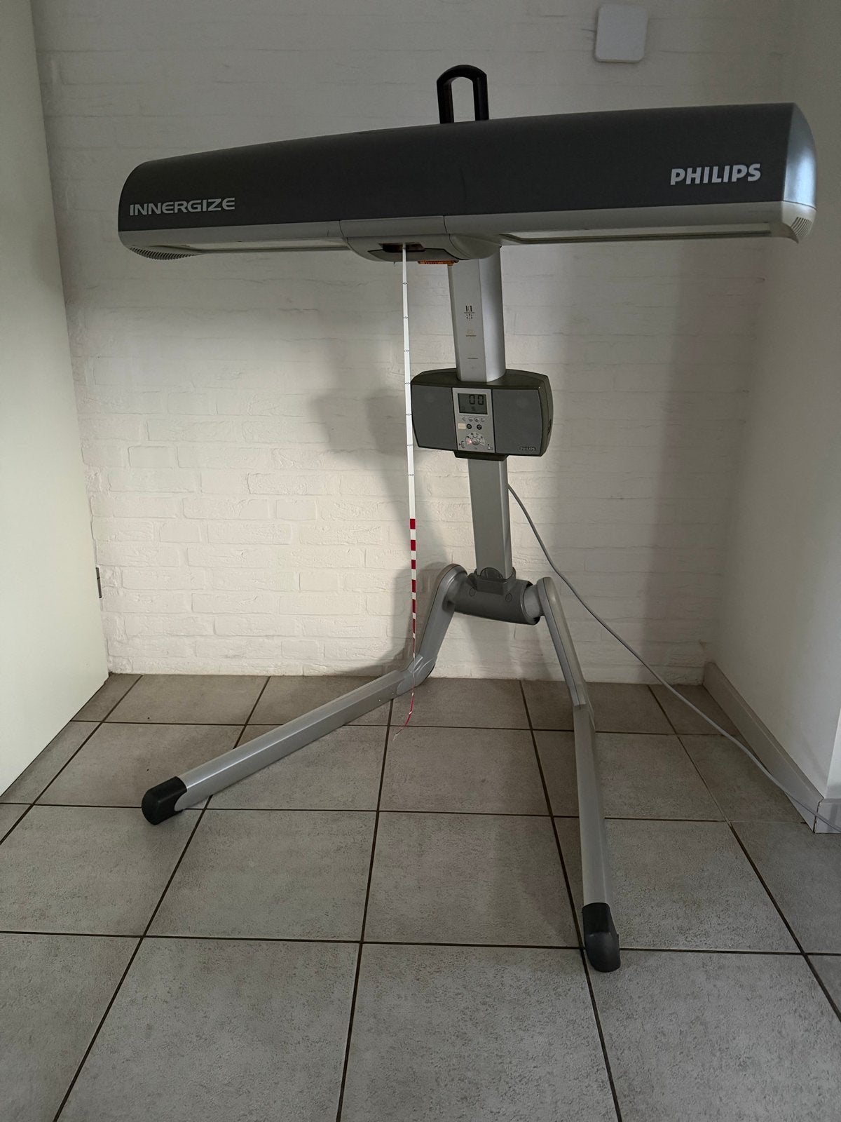 Philips Innergize HB935 Solarium met Infrarood, Ophalen, Gebruikt, Zonnebank enkelzijdig, Minder dan 10 lampen