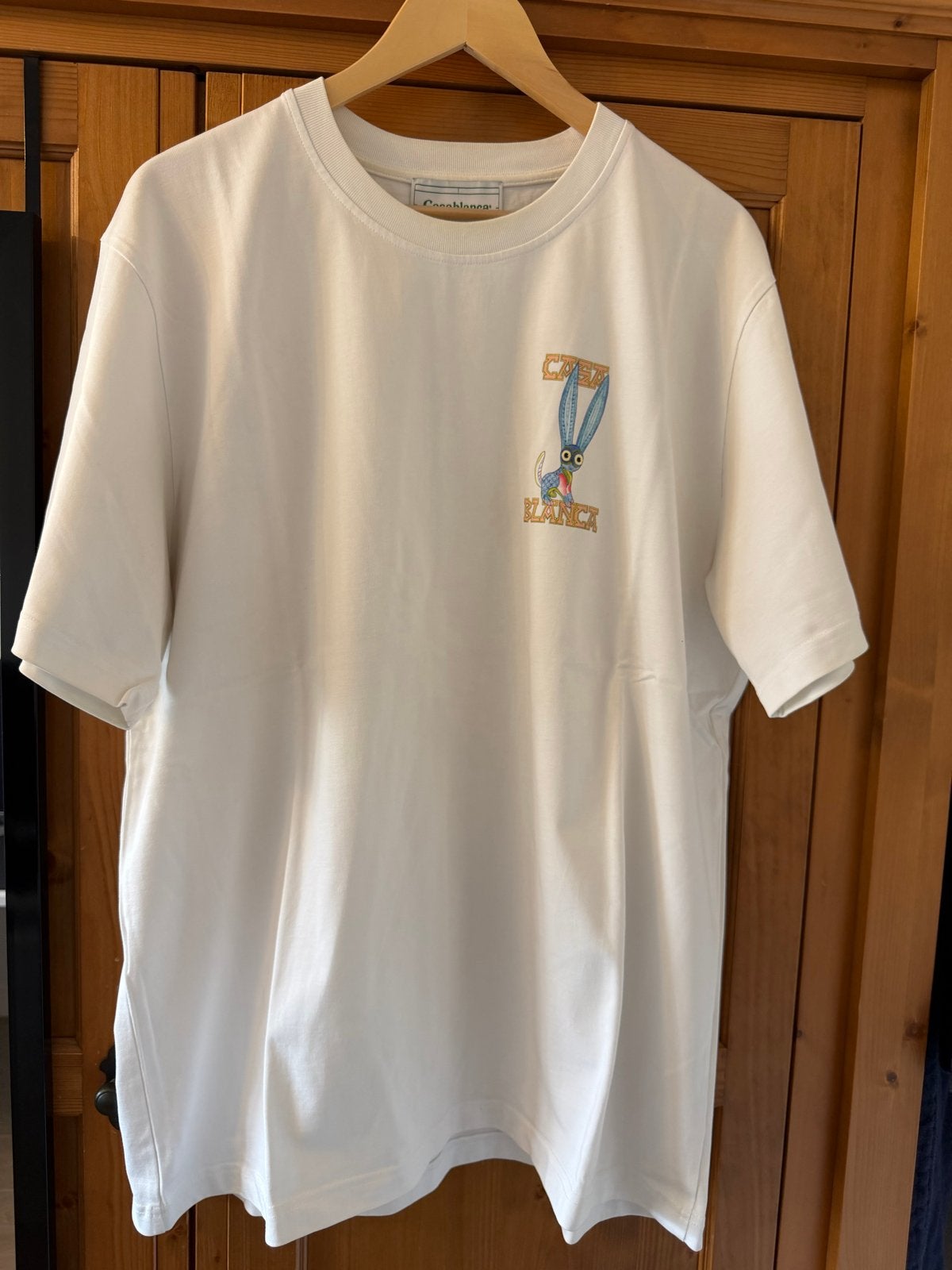 Casablanca T-shirt met konijnprint - Maat XXL, Ophalen of Verzenden, Gedragen, Overige maten, Wit