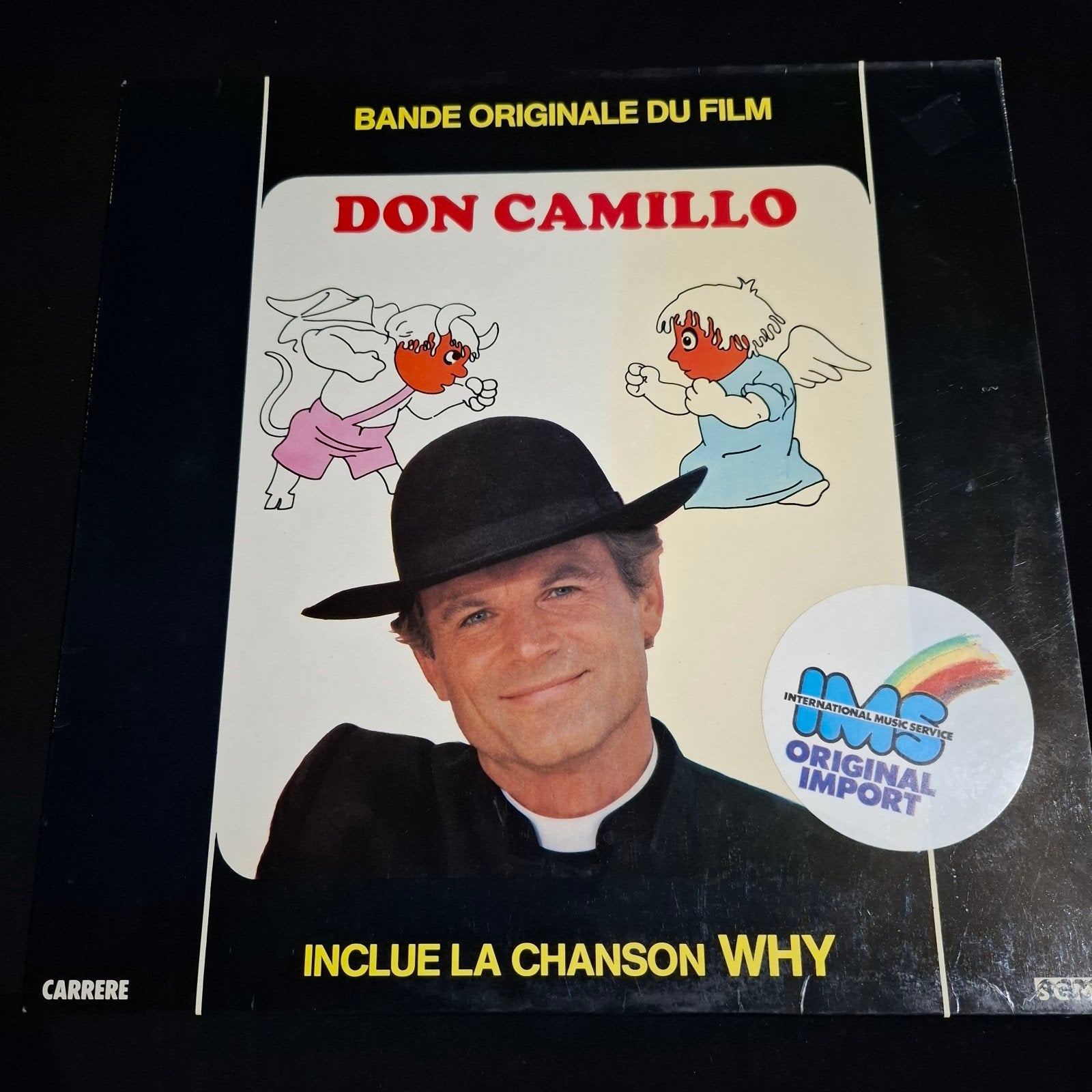 Pino Donaggio - Don Camillo (1984) LP Soundtrack, Ophalen of Verzenden, Zo goed als nieuw, 12 inch