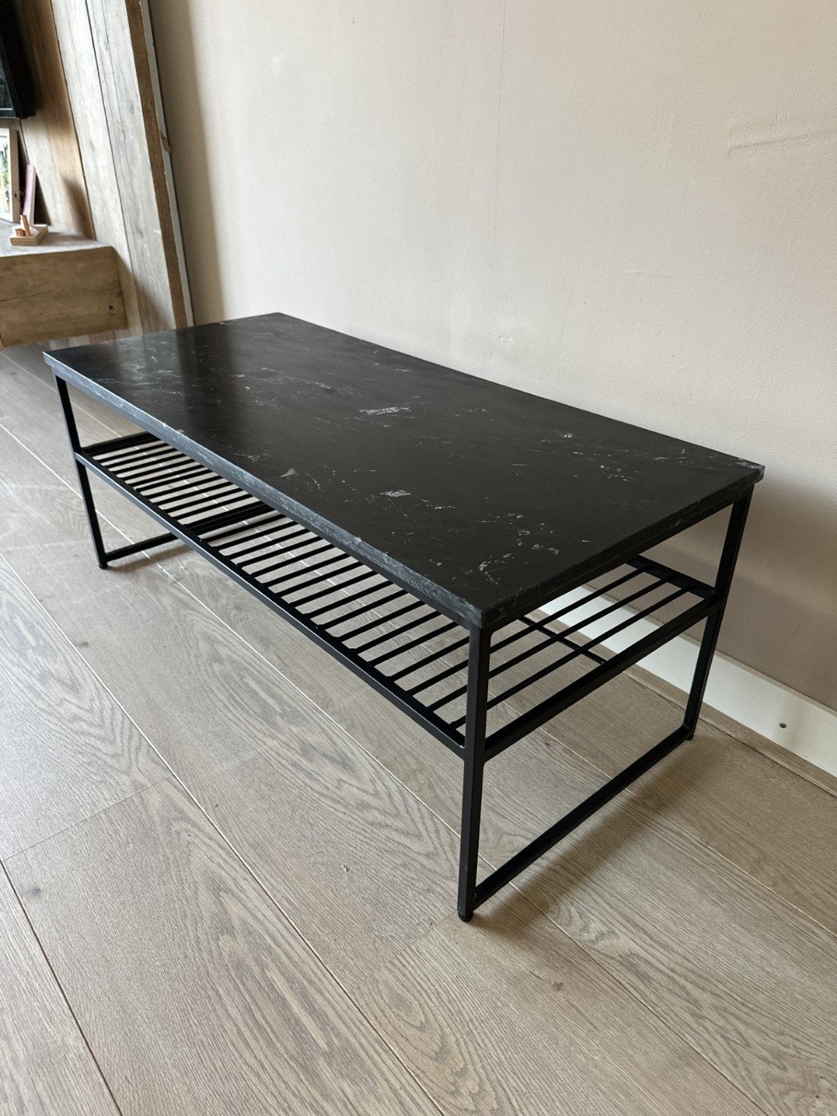 Marmeren Salontafel Zwart - NIEUW!, Huis en Inrichting, Ophalen, 50 tot 100 cm, Nieuw, 25 tot 50 cm