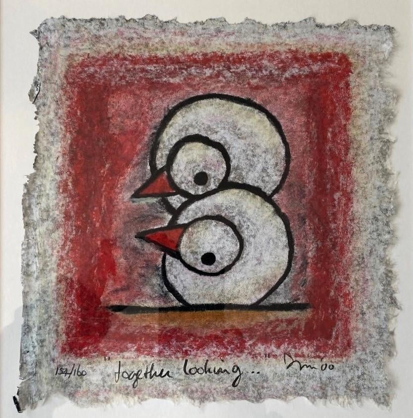 Hans Innemee- Together looking .  Bieden of Kopen, Antiek en Kunst, Ophalen of Verzenden