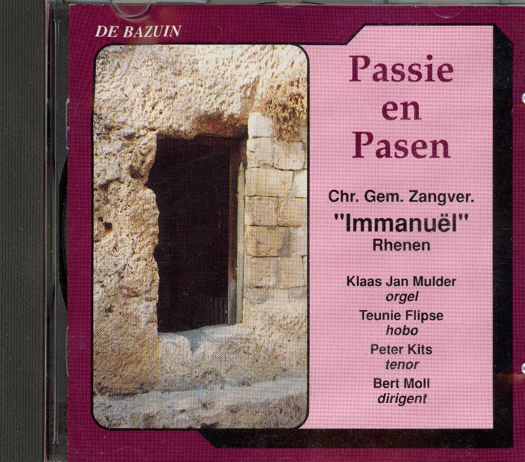 CD - Chr. Gem. Zangv. Immanuel - Passie en Pasen, Ophalen of Verzenden, Zo goed als nieuw, Koren of Klassiek